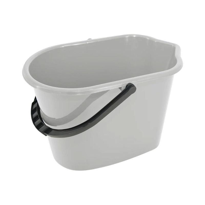 Ведро прямоугольное, 10 л, пластик, ассорти