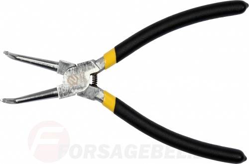 Съемник стопорных колец загнутый, сжим 200 мм Vorel 43063