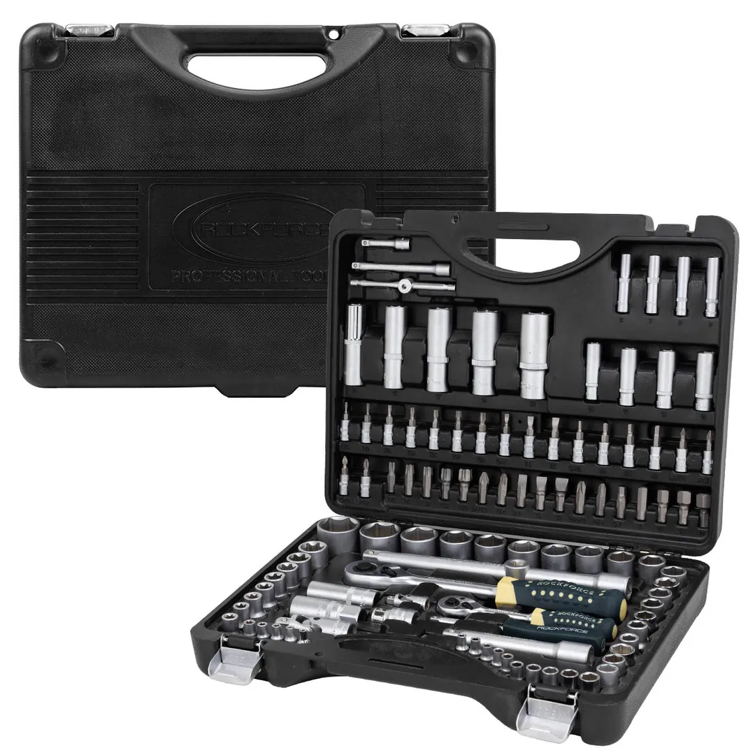 Набор инструментов 108 пр.1/4''&1/2'', 6-гр., 4-32 мм RockForce RF-41082-5EURO