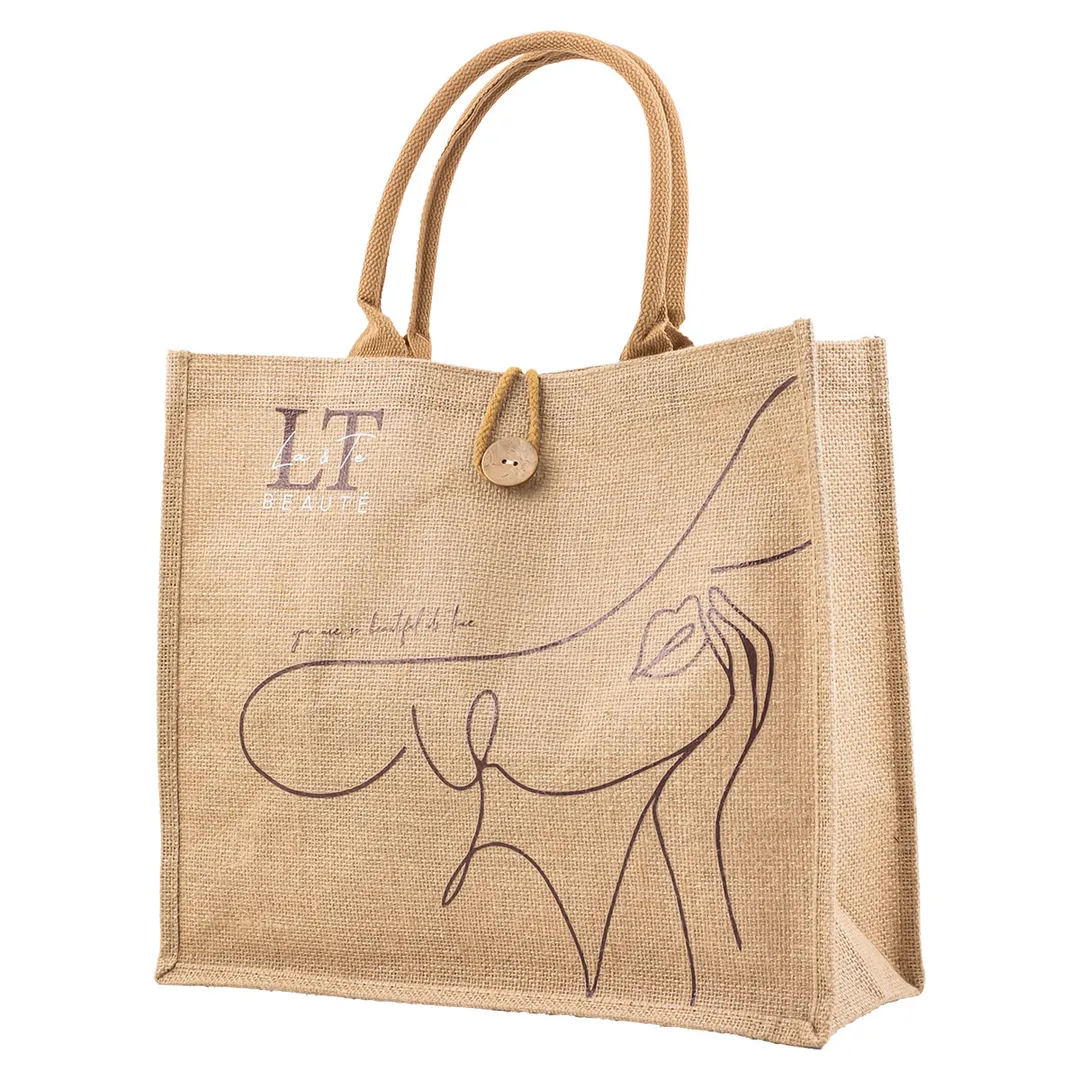Сумка-шоппер (материал джут) 40х35х14см, max нагрузка 10кг La and Te beaute LT-shbag1