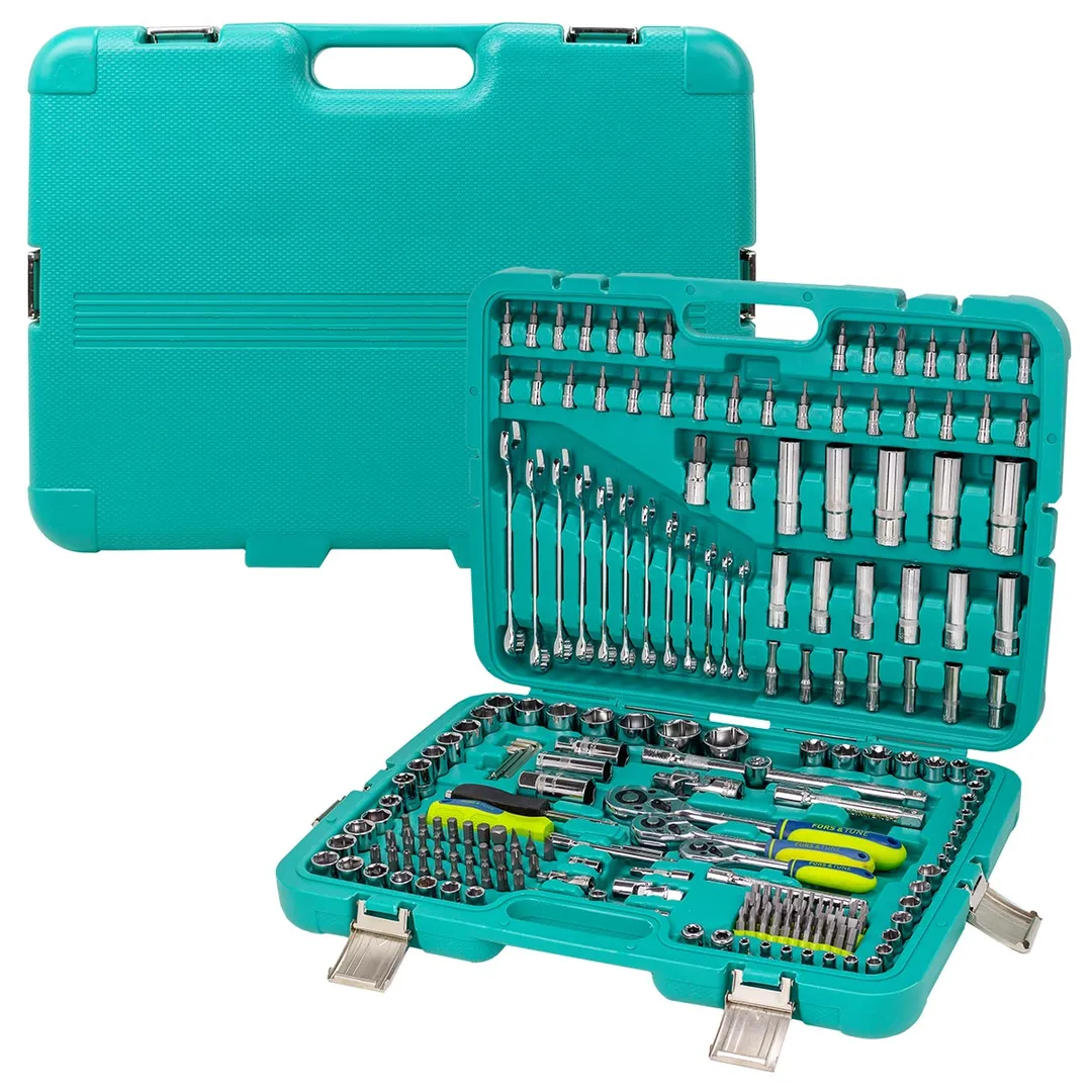 Набор инструментов 1/4''&3/8"&1/2'' 6-гр. 216 пр. FORSandTUNE FORSandTUNE-38841