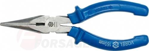 Тонкогубцы загнутые 160 мм Vorel 40015