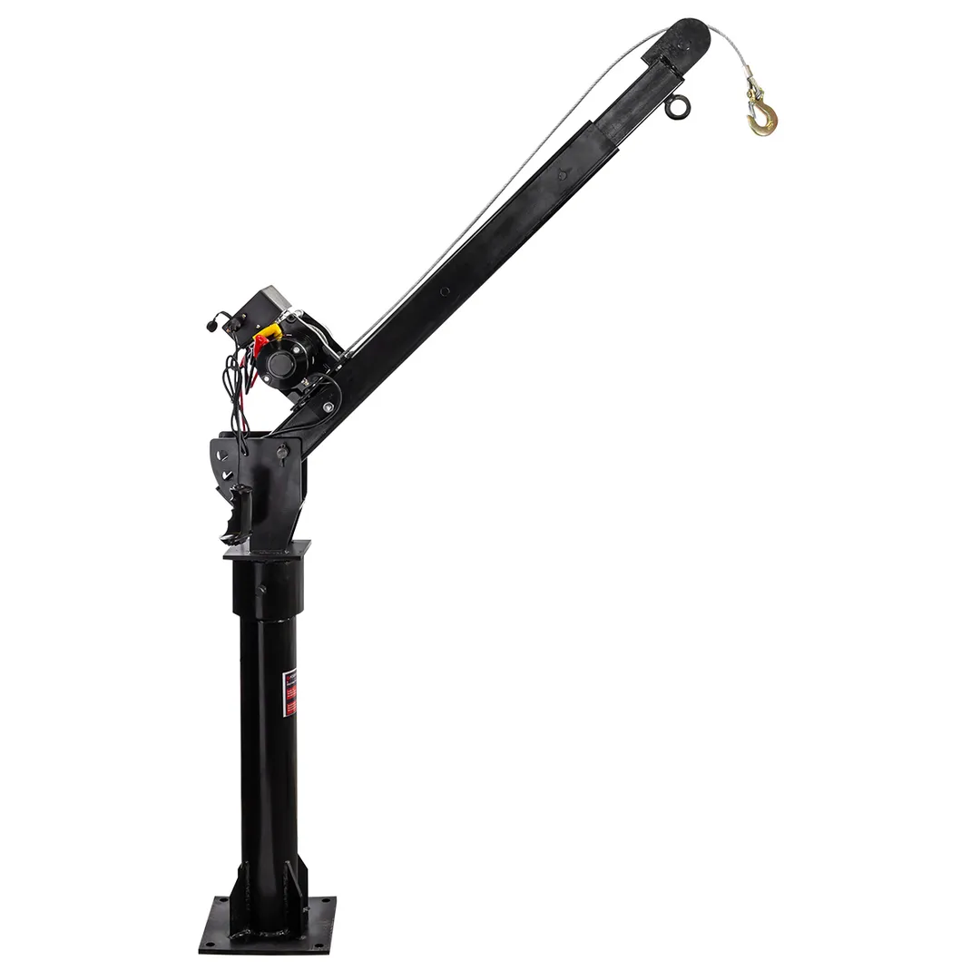 Кран для пикапа с электрической лебедкой 1 т, h подъема 1200-2260 мм Forsage F-TRA31003B