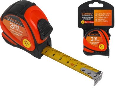 Рулетка 3м/16 мм STARTUL STANDART ST3112-0316M