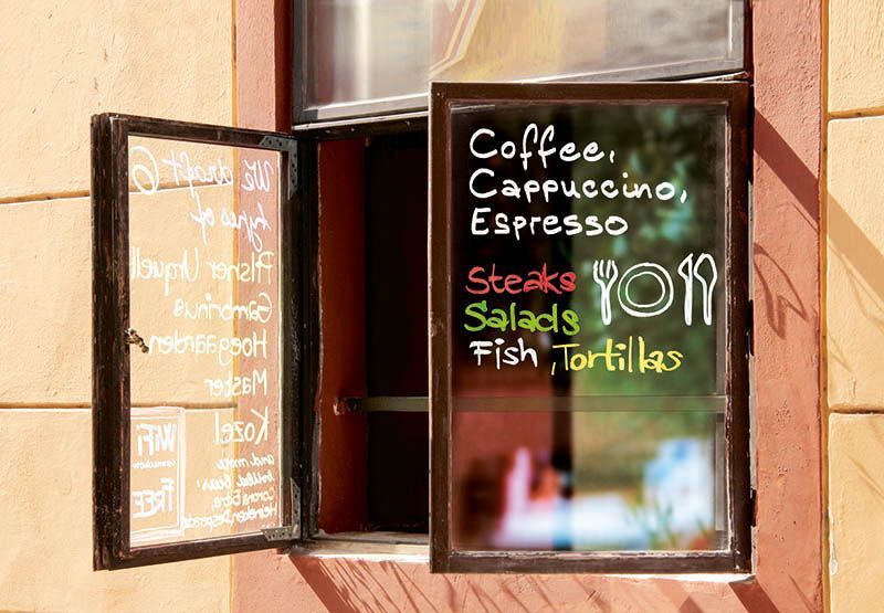 Маркер меловой Edding "4095", желтый