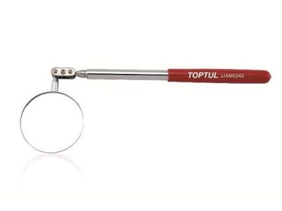 Зеркало телескопическое круглое d57мм 283-420мм Toptul JJAM0242