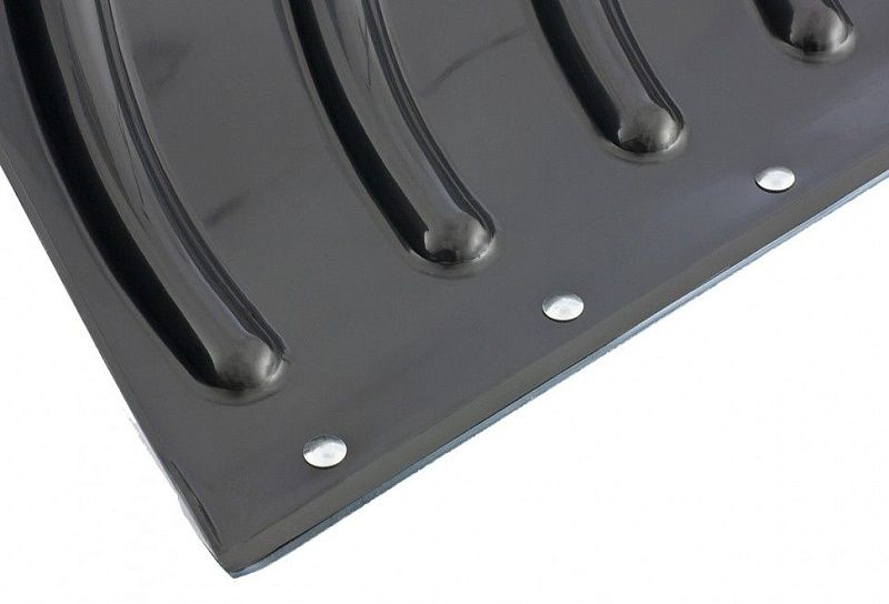 Лопата - движок для уборки снега пластиковая, 615 х 290 х 1520 мм, стальной черенок, Palisad 61569