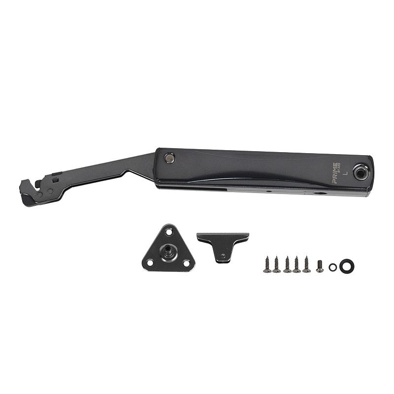 Подъемный механизм верхний M под push-to-open KRONOS MODERN черный хром PRIME by AKS 123359