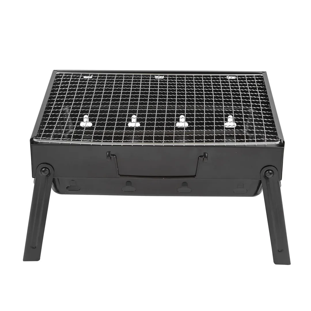 Мангал складной с решеткой для барбекю и съемным дном, 35х27х6см/35х27х20 см ISMA ISMA-TL-353