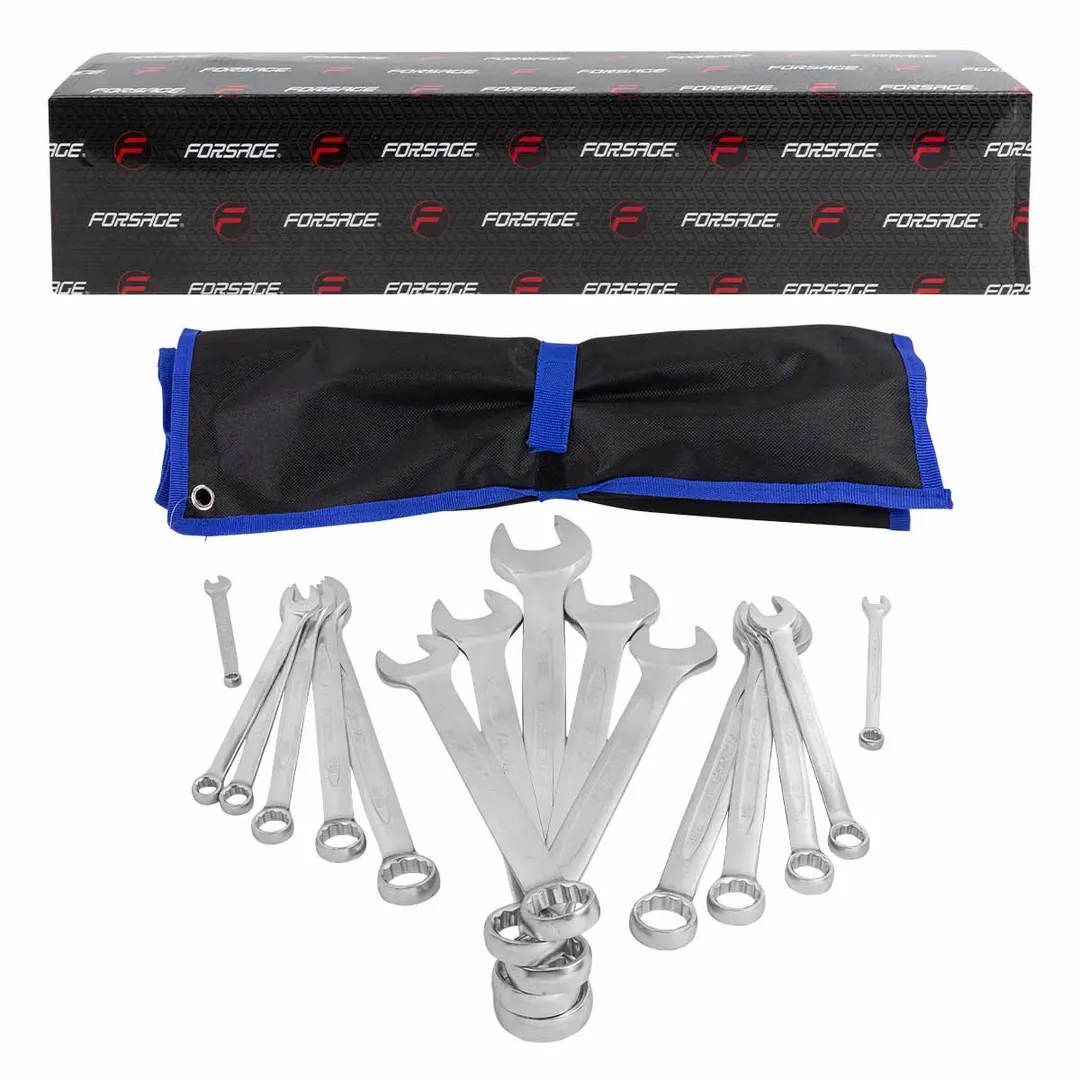 Набор ключей комбинированных дюймовых 16 пр. 1/4" - 1-1/4" Forsage F-5161S