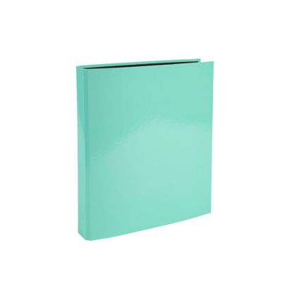 Папка на кольцах "Aquarel", 4 кольца, зеленый