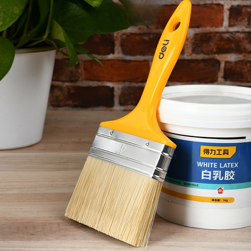 Кисть малярная Deli YS EDL509156, плоская, 4-100 мм, смешанная щетина