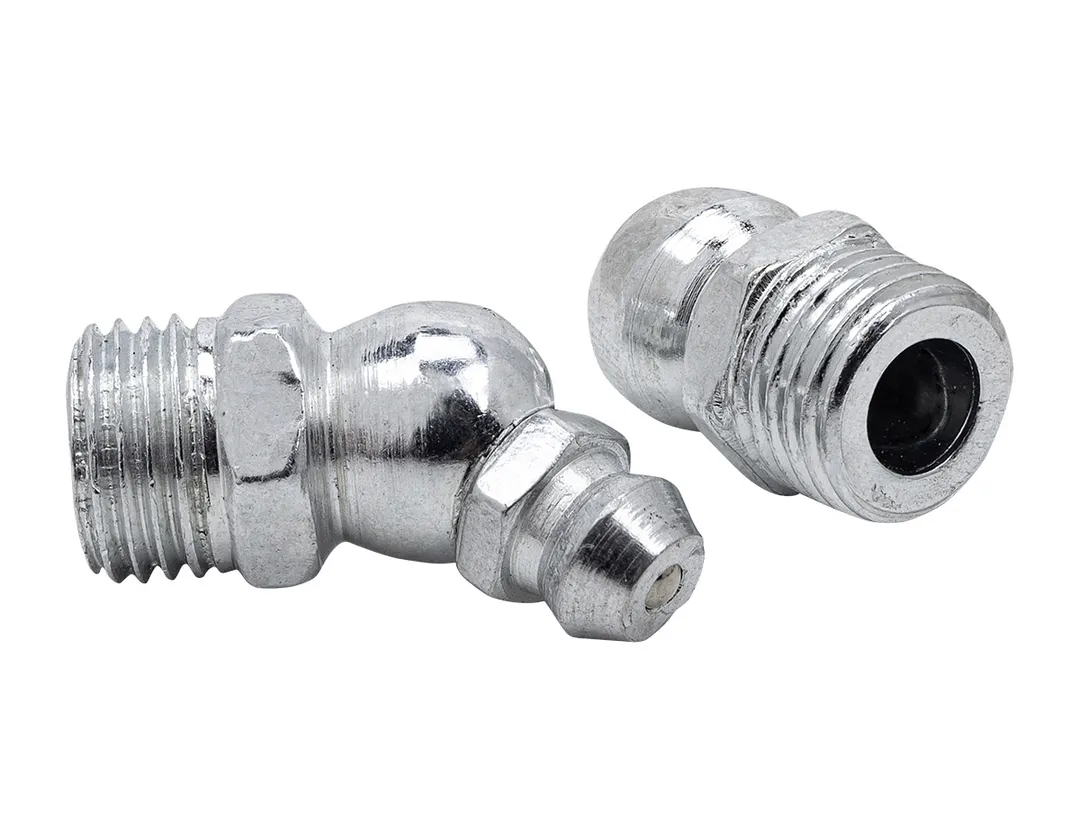 Пресс-масленка 10 мм угловая, 45 град., 10 шт Forsage F-GN-01-45-10MM