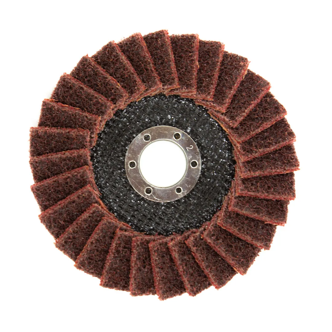 Круг лепестковый полировальный 125х22.2 мм красный max об/мин 10000 Forsage F-FR125R