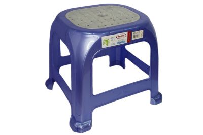 Табурет "Симпатия" малый, голубой перламутр РУССПЛАСТ РП-312гол