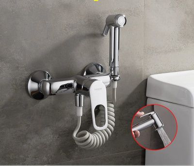 Смеситель для туалета (псевдобиде), латунь, хром Ledeme L5249