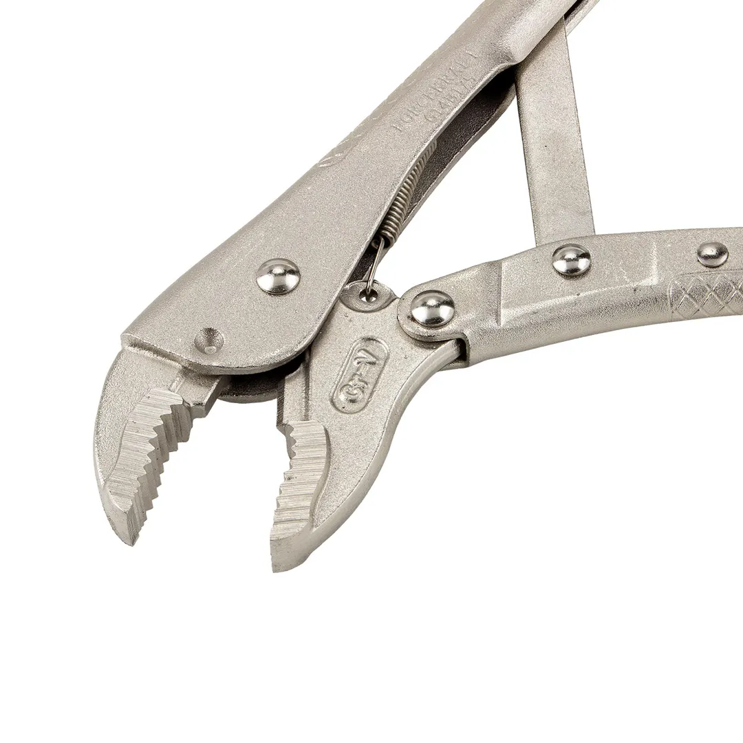 Зажим гейферный с овальными губками Profi 175 мм ForceKraft FK-614B175(614175)