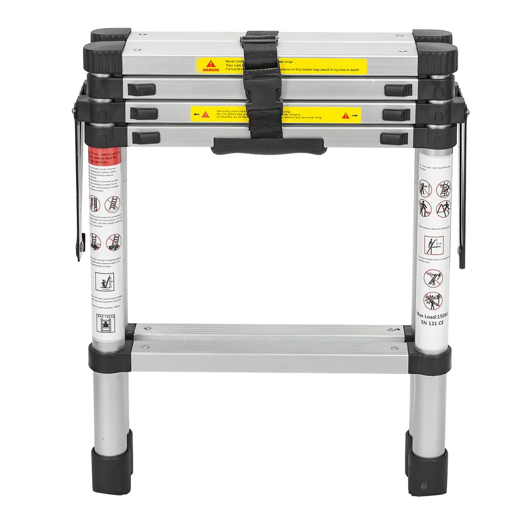 Стремянка телескопическая алюм. бытовая 1.4 м, 5+5 ступ. Forsage F-UP140-2