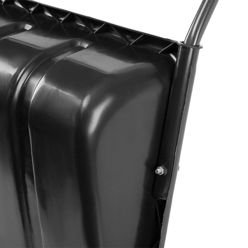 Движок для уборки снега пластиковый, 570 х 470 х 1300 мм, стальная рукоятка, Сибртех 615925