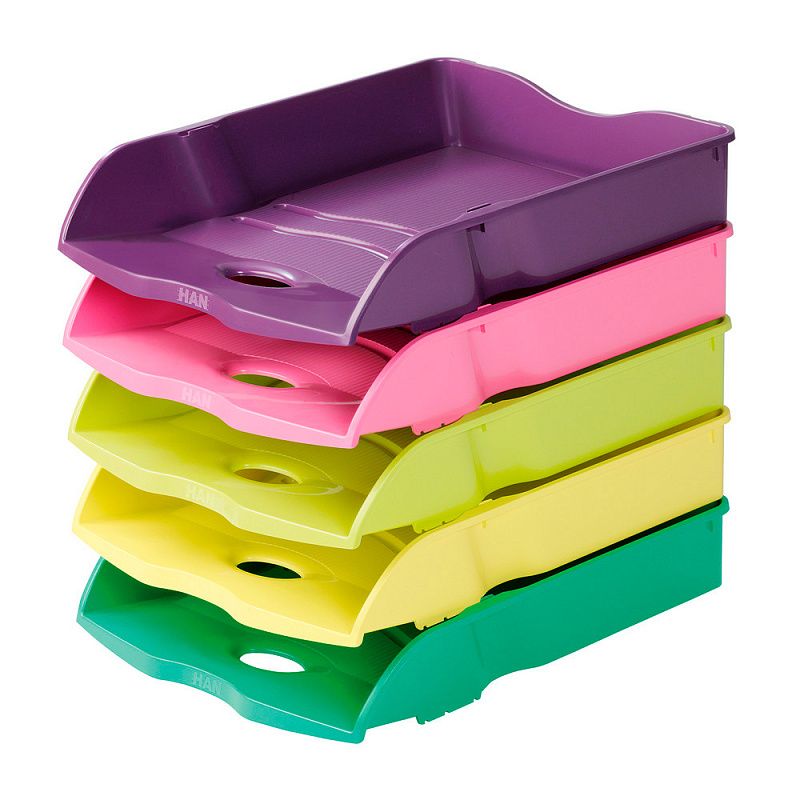 Модуль для бумаг горизонтальный "Re-Loop", лимон