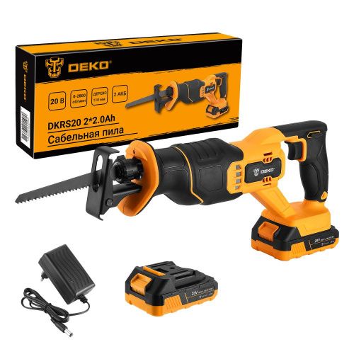 Пила сабельная аккумуляторная DKRS20 DEKO 063-4253