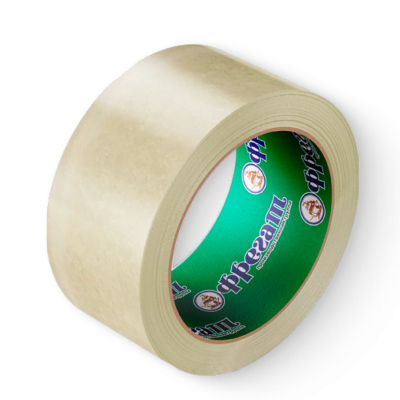 Клейкая лента упаковочная прозрачная, 48x120 мм/м