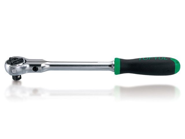 Трещотка 1/2'' 72 зуба 315 мм поворотная головка Toptul CJLN1632