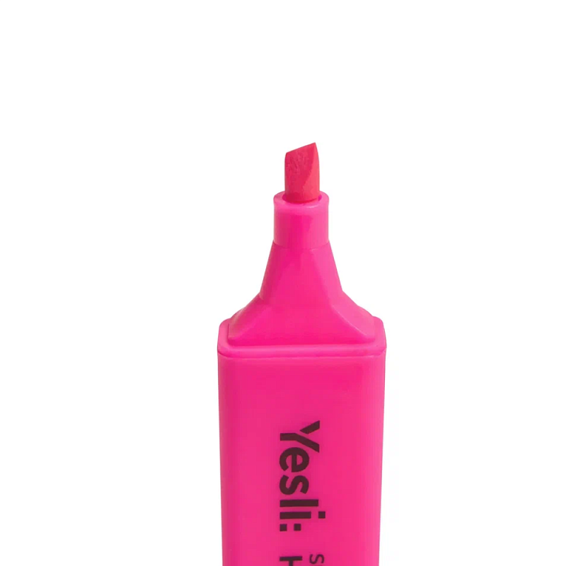 Маркер текстовый "Yesli:", розовый