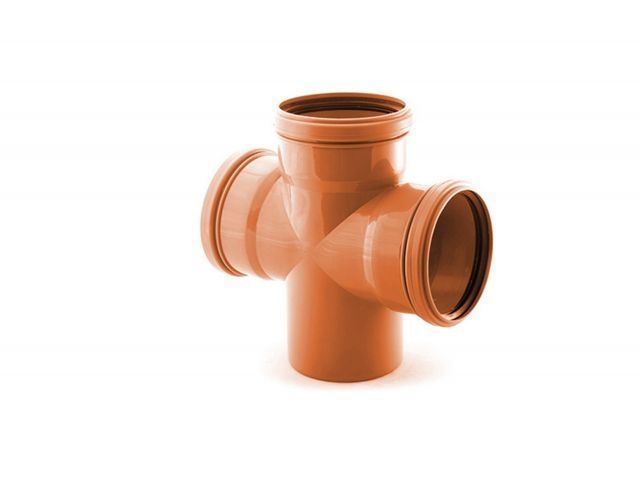 Крестовина НК 110/110/110 х87 РТП, для наружной канализации РосТурПласт 36551