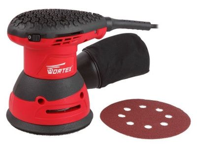 Эксцентриковая шлифмашина RS 1235 E, 320 Вт, 125 мм, 6000 - 13000 кол/мин Wortex RS1235E01319
