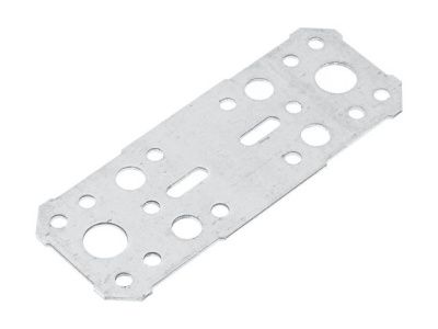 Пластина крепежная 130х53 белый цинк ЦВIК CV-31985-1