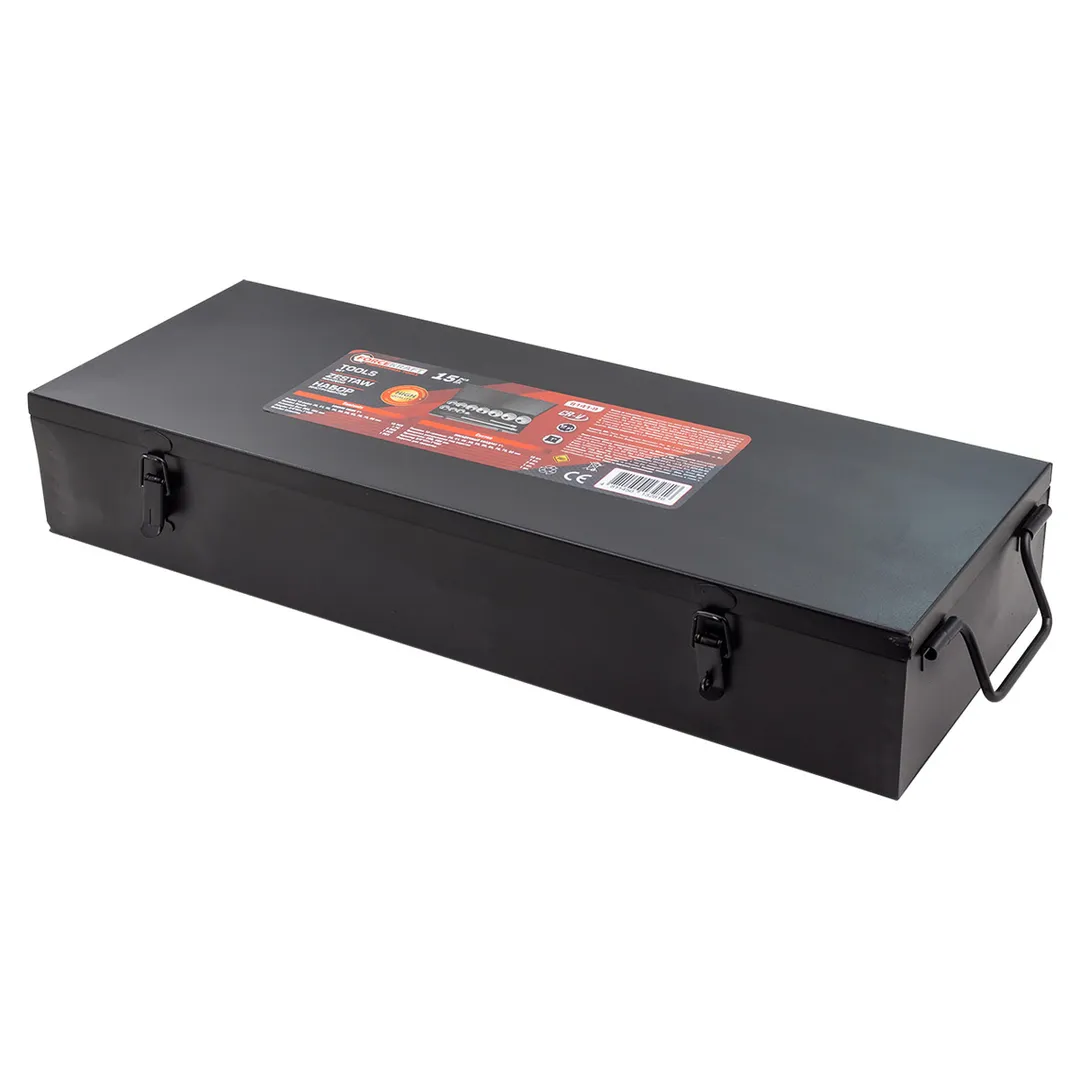 Набор головок 36-80 мм 1'' 12-гр с трещоткой 15 пр ForceKraft FK-8141-9