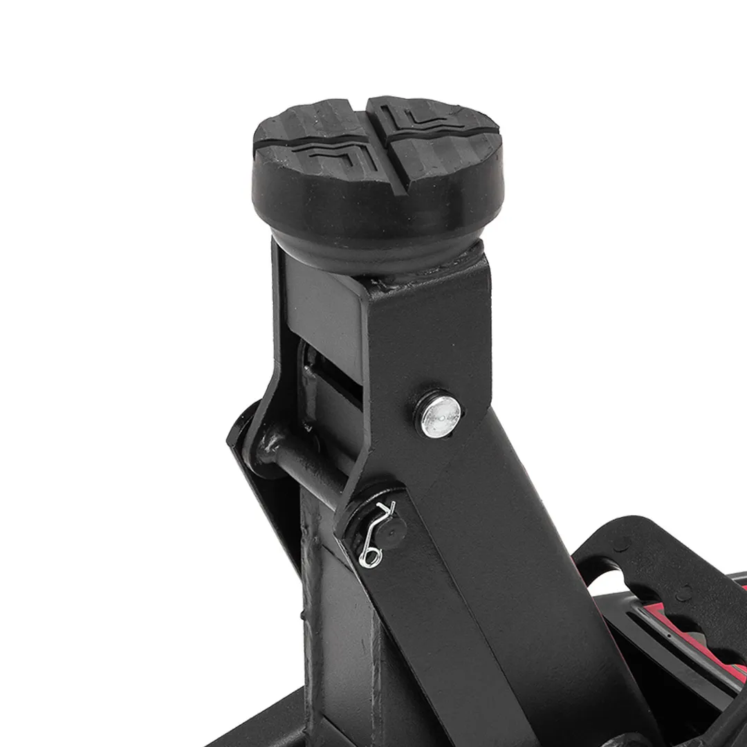 Домкрат подкатной гидравлический 2 т с вращающейся ручкой, 140-340 мм RockForce RF-TH22005CB