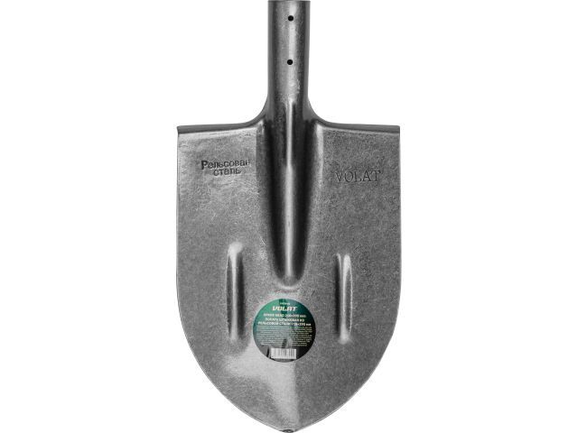 Лопата штыковая из рельсовой стали толщина полотна 1.4 мм, рельсовая сталь ВОЛАТ 59070-01