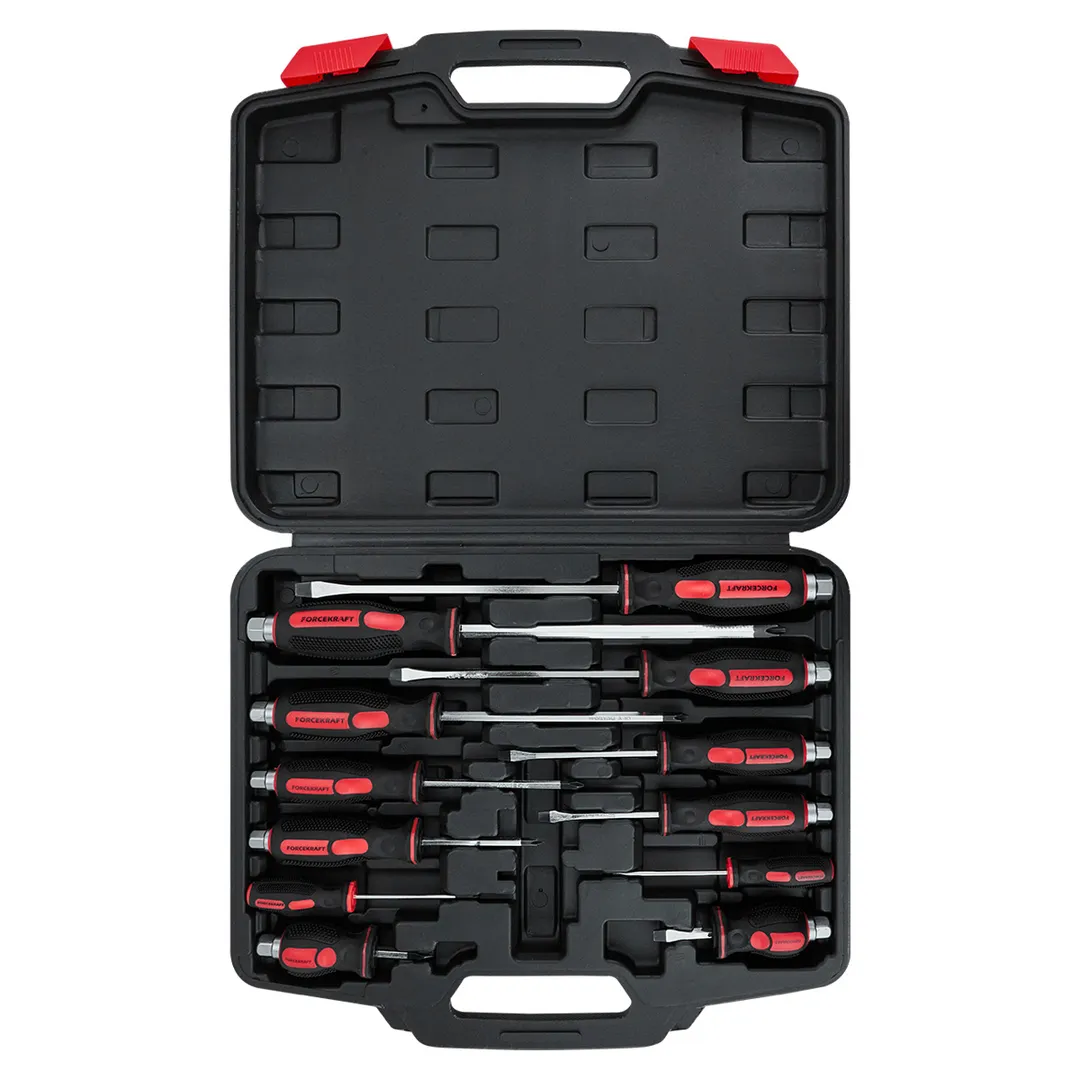 Набор ударных отверток SL, PH 12 пр ForceKraft FK-21311