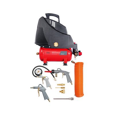 Компрессор безмасляный коаксиальный 6 л SERVICE MASTER KIT + 6 пр. Fubag 646031