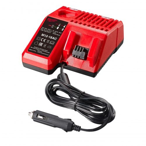 Зарядное устройство M12-18 AC (автомобильное) Milwaukee 4932459205
