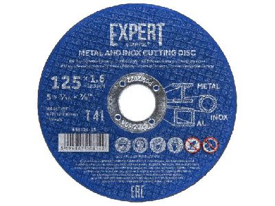 Круг отрезной 125х1.6x22.2 мм для металла и нерж. стали EXPERT STARTUL SE8125-16