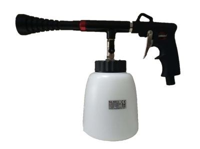 Моечный пневмо пистолет с пластиковой ёмкостью Sumake SA-4011