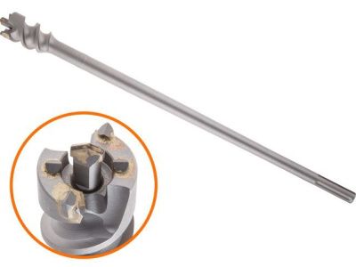 Проломной бур SDS-max 55x600 мм GEPARD GP1755-600