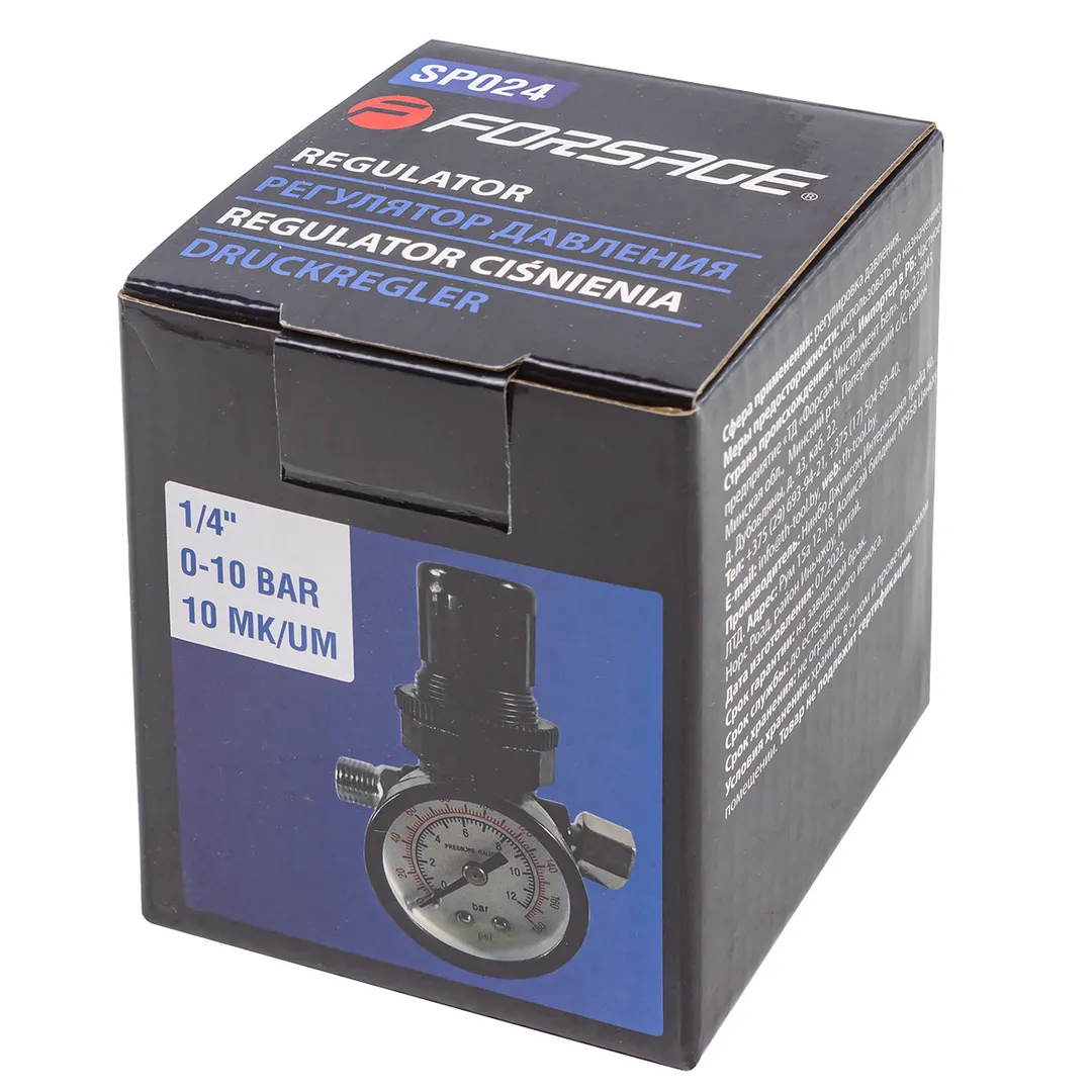 Регулятор давления воздуха 1/4" Forsage F-SP024