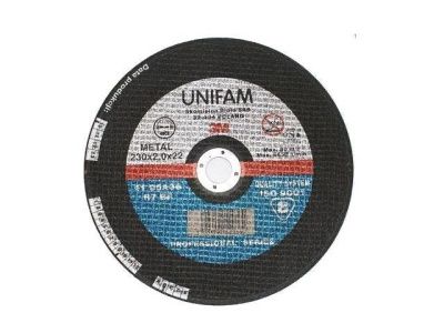 Круг отрезной 125х1.5x22.2 мм для металла UNIFAM 3М XC004809262