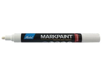 Маркер промышл. перманентный на основе жидк. краски MARKPAINT, белый, толщ. линии 2 мм MARKAL 97520