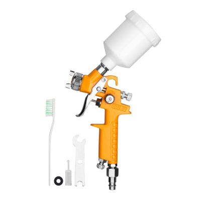 Краскораспылитель пневматический с верхним бачком DKSG125P HVLP DEKO 018-0929