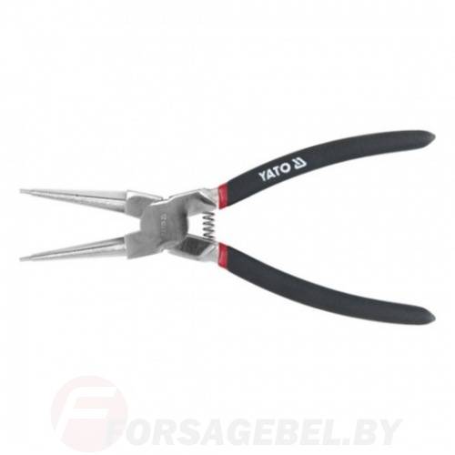 Съемник стопорных колец, сжим 150 мм, прямой CrV Yato YT-2142