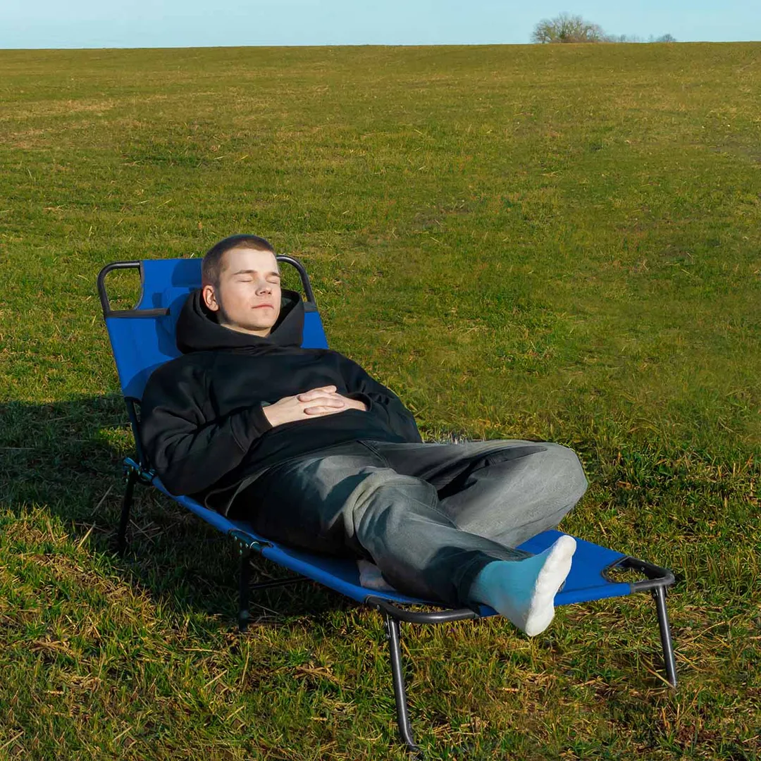 Шезлонг складной Forsage F-8009A