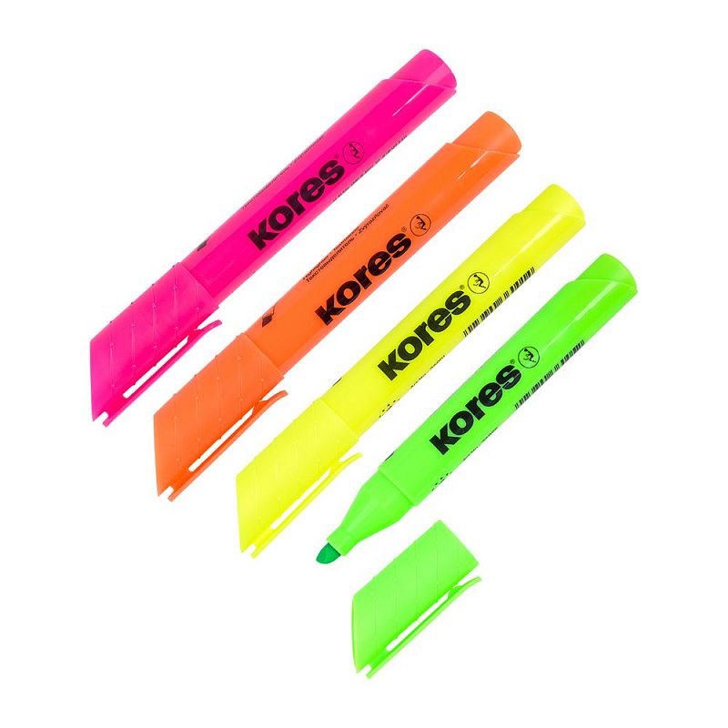 Маркер текстовый "High Liner Plus", желтый