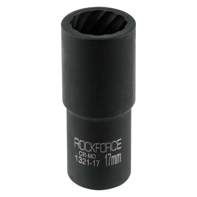 Головка-экстрактор ударная двухсторонняя 1/2'' 17 мм RockForce RF-1321-17