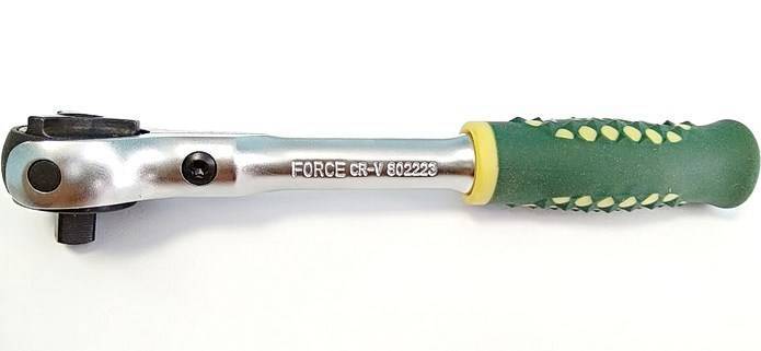 Трещотка шарнирная Force 802223 (72 зуб.) L=150 мм 1/4''