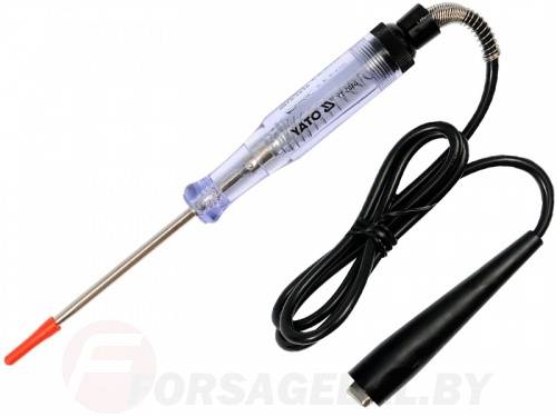 Пробник-отвертка автомобильный 6-12V Yato YT-2866